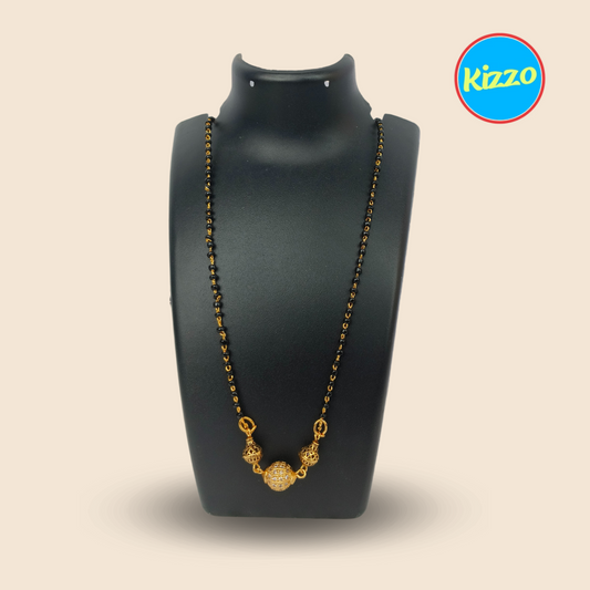 Gold-Plated Dokya Necklace for Women | Gold circular design | Traditional Jewelry for Girls