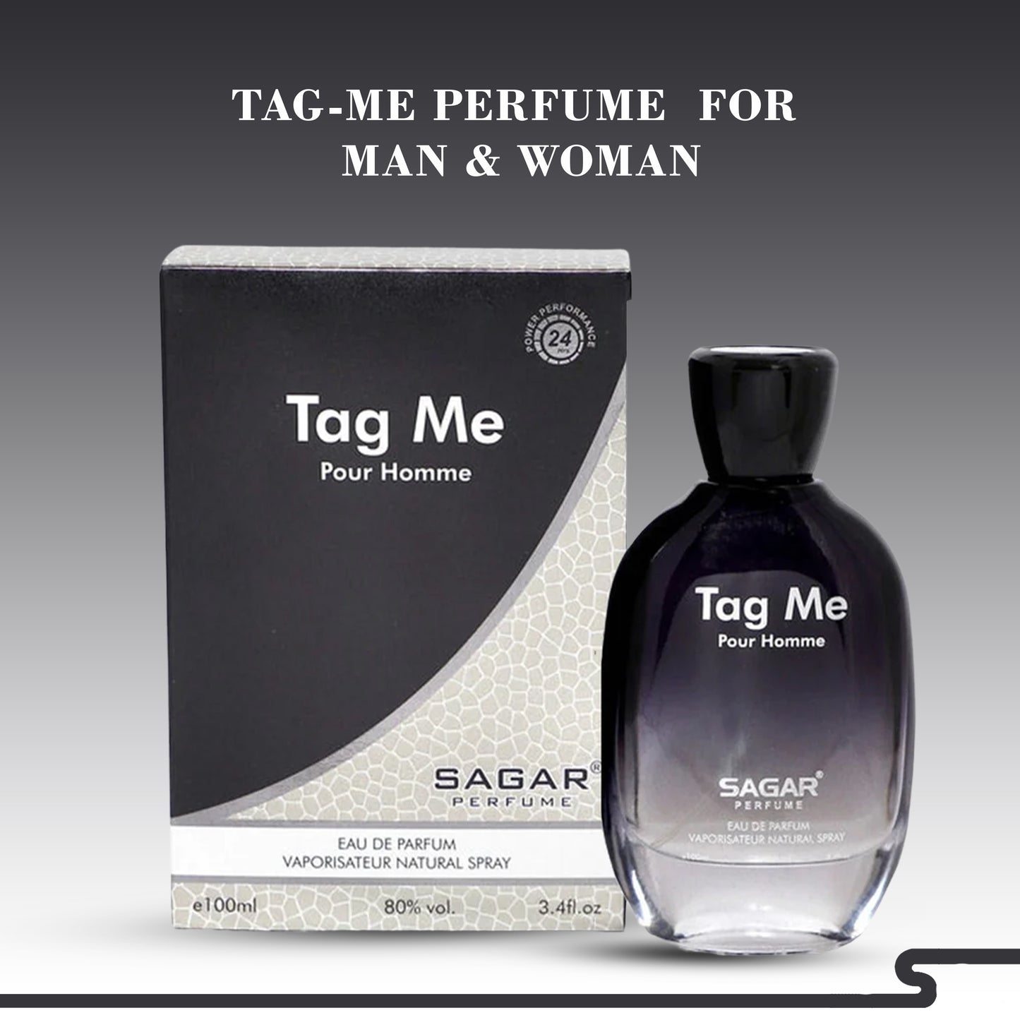 Tag-Me Perfume For Man & Woman - 100ml