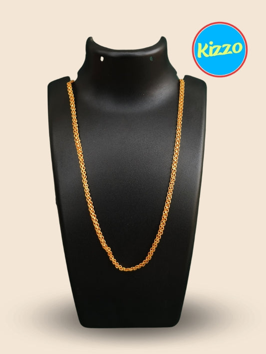 Gold Plated Chain - Stylish and Affordable | For Women & Girls