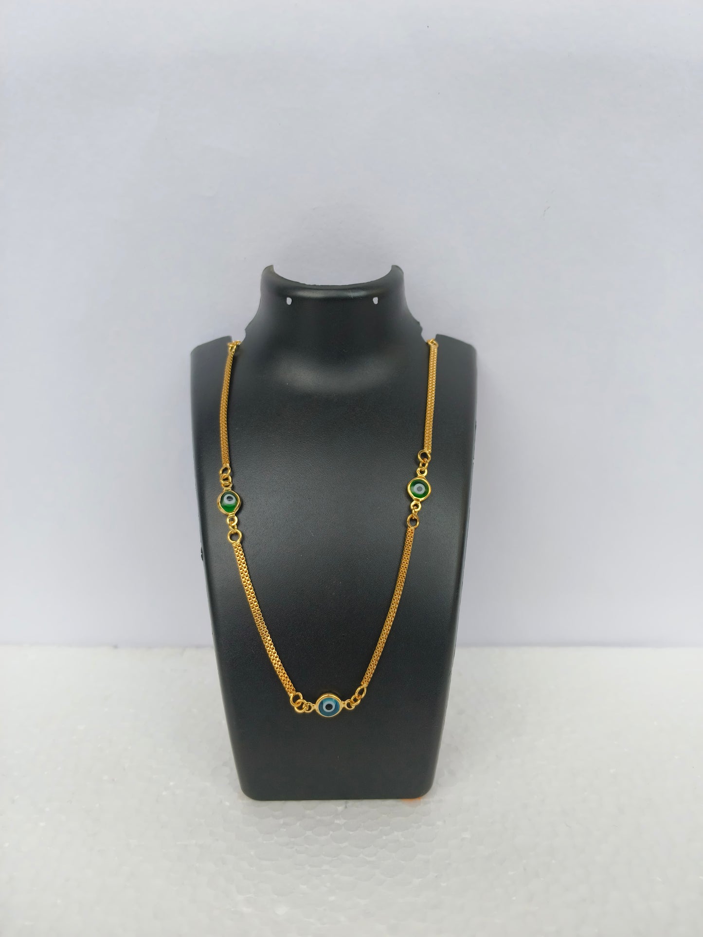 Gold-Plated Chain for Women |Blue Eye Jewelery | Jewelery for Women & Girls