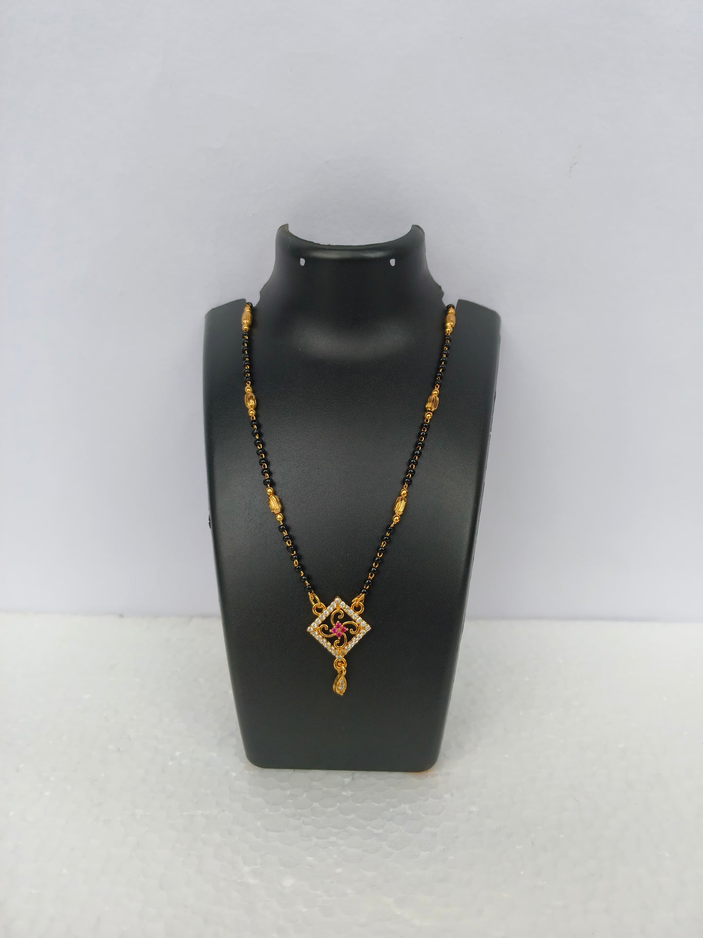 Traditional Gold Plated Mangalsutra with Pendant | For Women