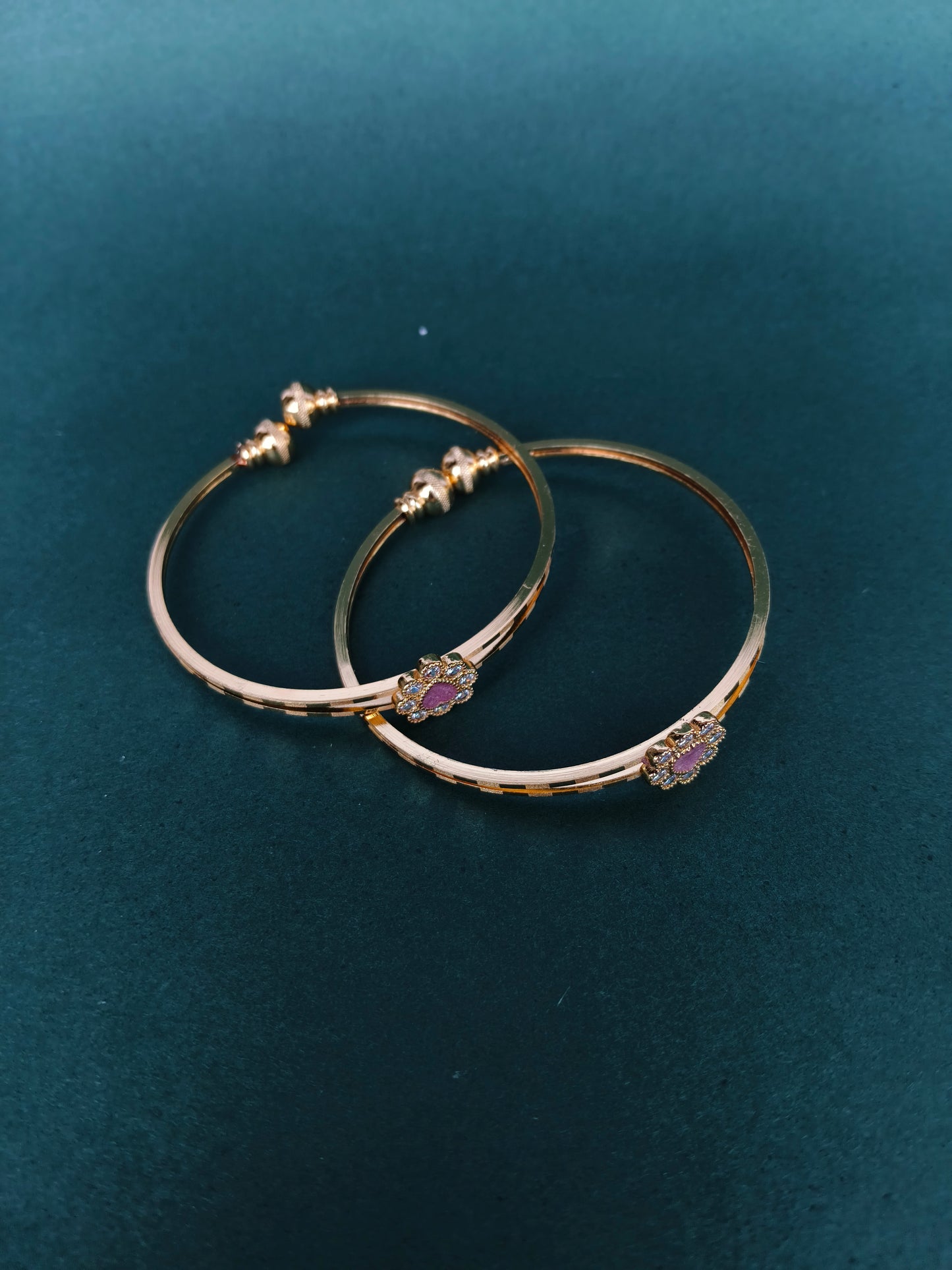 Elegant Gold-Plated Bracelet with Heart Charm for Girls & Women | Elegant Bracelets for Occasion