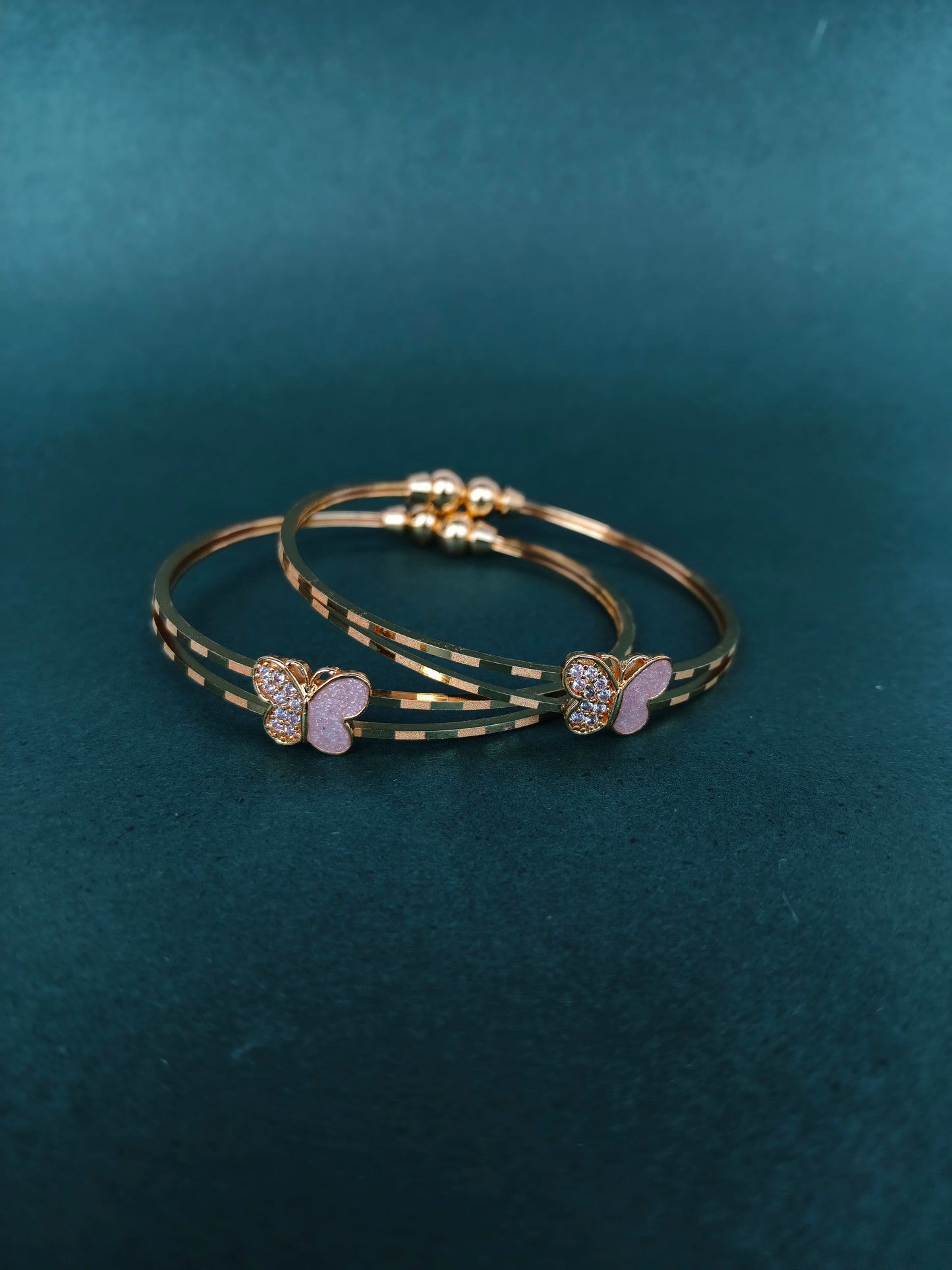 Delicate Gold-Plated Butterfly Bracelet for Girls & Women | Elegant Bracelets for Occasion