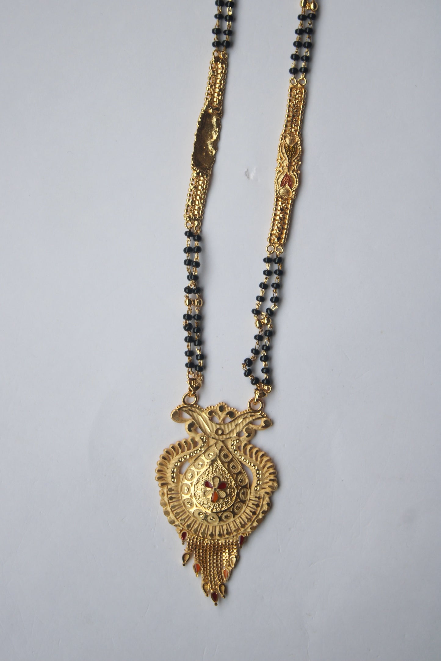 Traditional Droplet Design Gold Mangalsutra s- Traditional Indian Wedding Jewelry