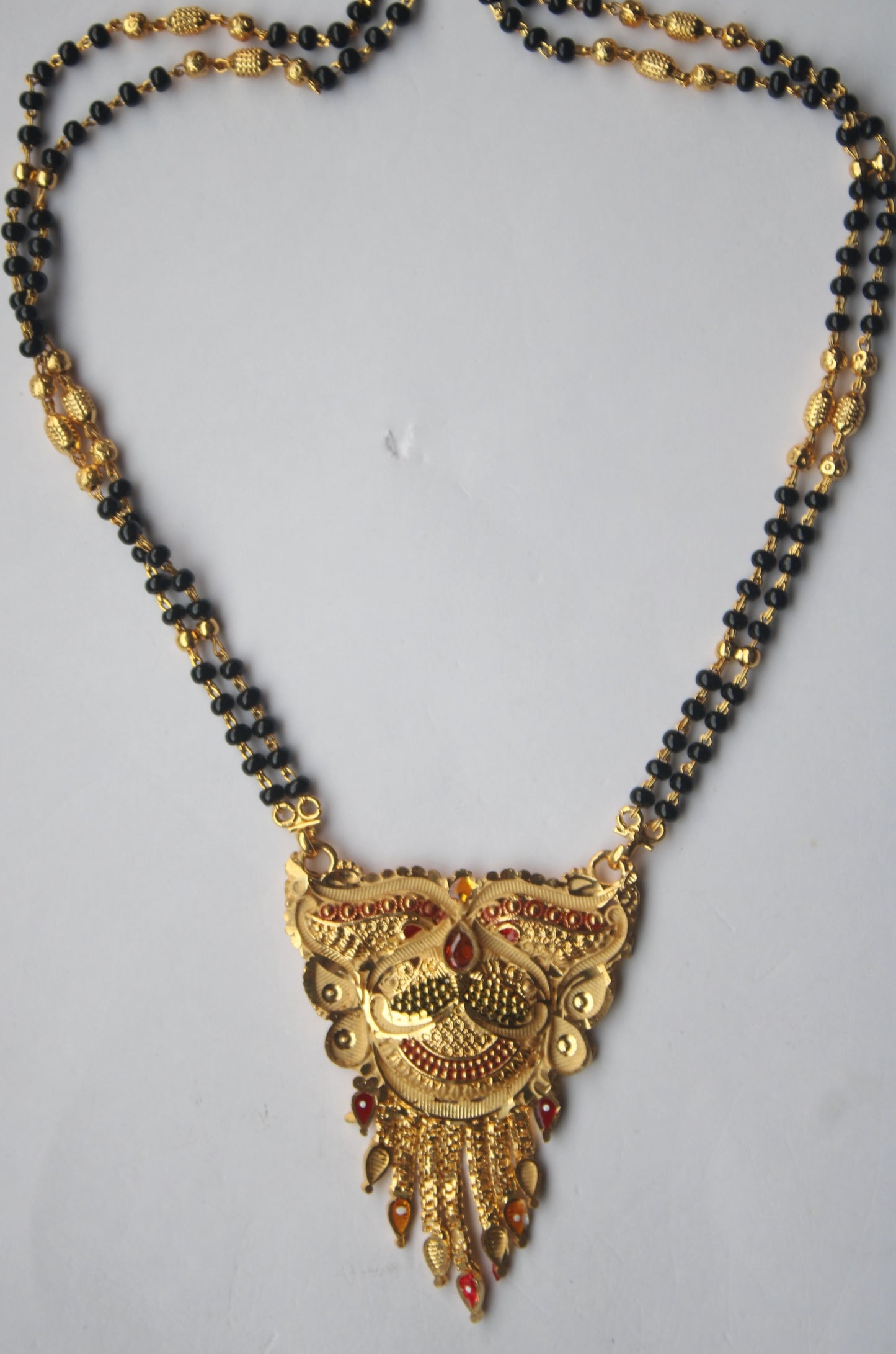 Unique Traditional Design Gold Mangalsutra - Traditional Indian Wedding Jewelry