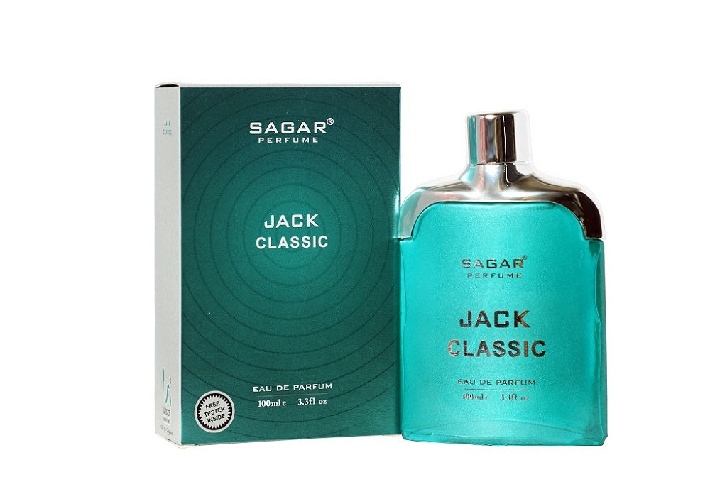 100 ml Jack Classic Black & 100 ml Jack Classic Blue Perfume Combo