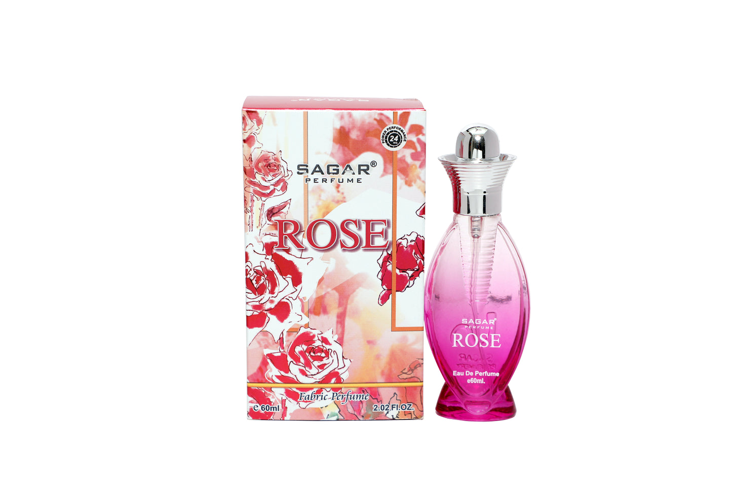 60 ml Rose Perfume And Room Freshener Combo For Men And Women