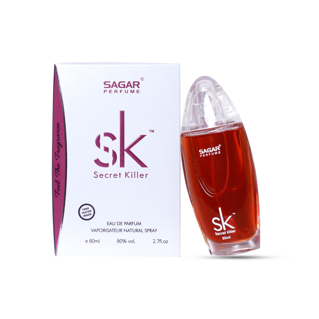 SK White Perfume For Man & Woman - 80ml