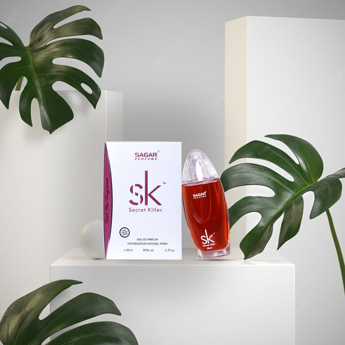 SK White Perfume For Man & Woman - 80ml