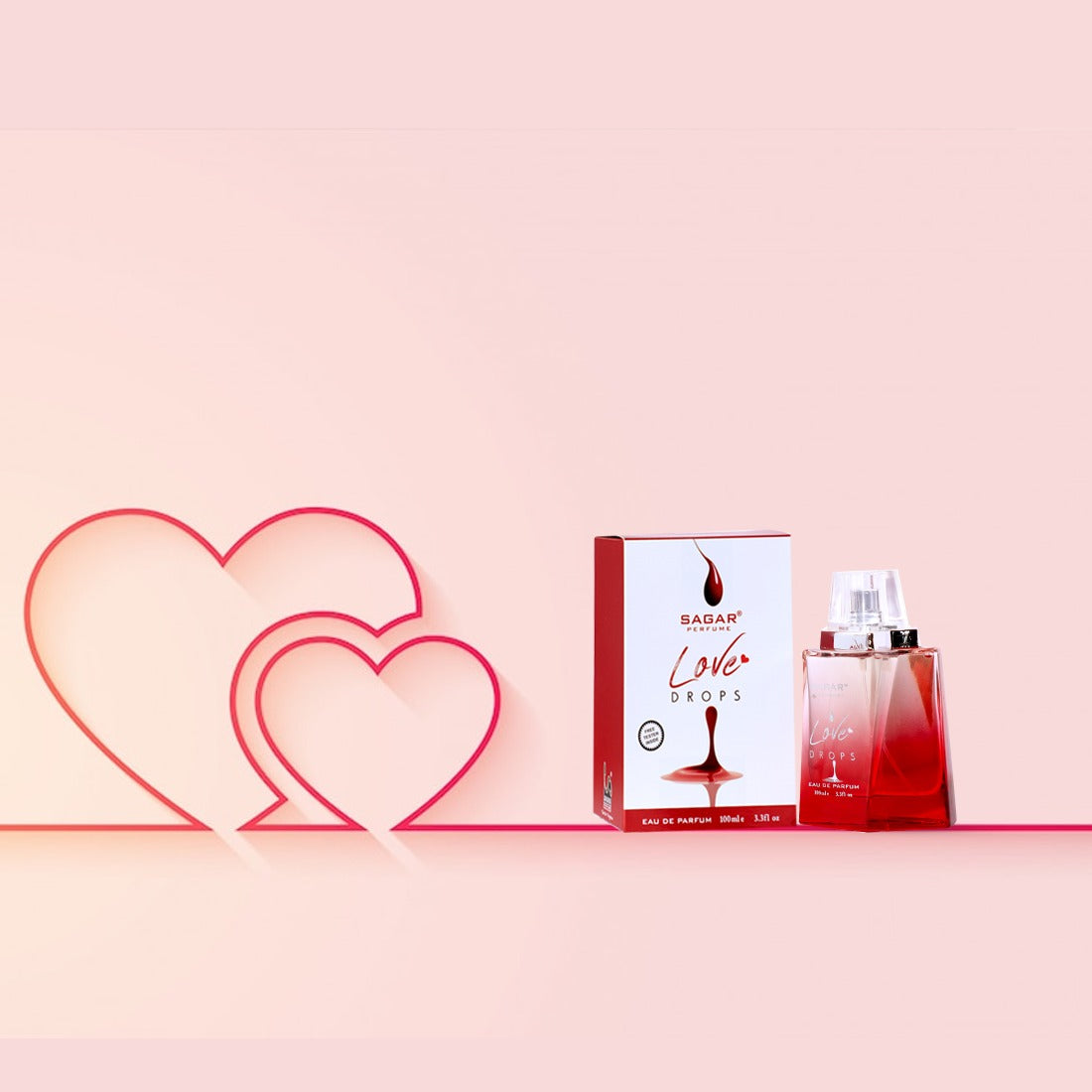 Love Drops Perfume For Man & Woman -100ml