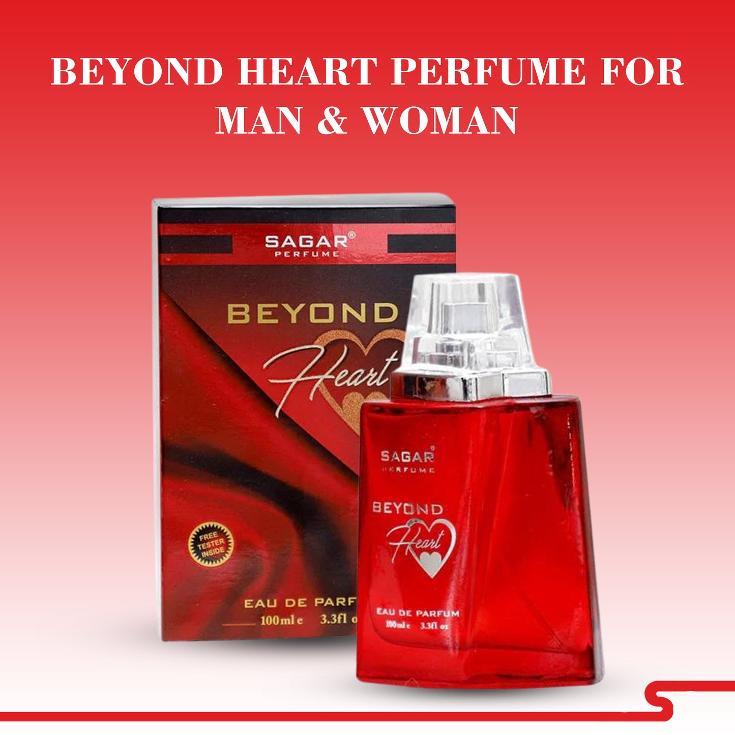 Beyond Heart Perfume For Man & Woman - 100ml